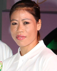 Mary Kom with her husband K Onler Kom