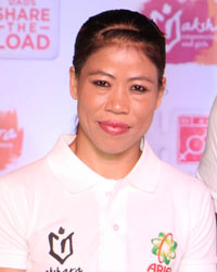 Mary Kom with her husband K Onler Kom