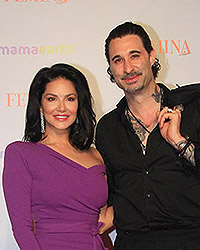 Sunny Leone and Daniel Weber