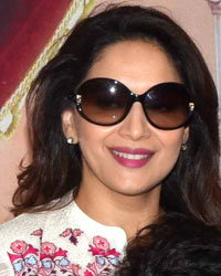 Madhuri Dixit Nene along with her husband Sriram Nene and sons Raayan Nene and Arin Nene