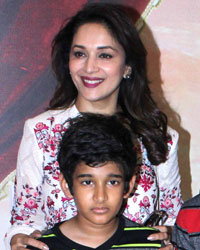 Madhuri Dixit Nene along with her husband Sriram Nene and sons Raayan Nene and Arin Nene