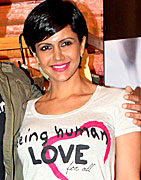 Salman Khan and Mandira Bedi