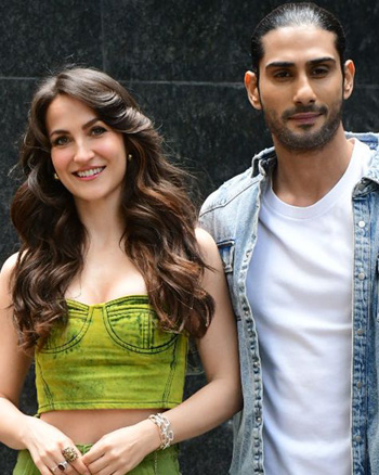 Elli AvrRam and Prateik Babbar