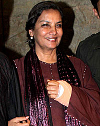 Javed Akhtar, Shabana Azmi and Farhan Akhtar