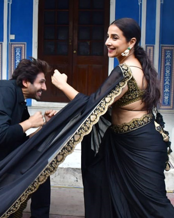 Kartik Aaryan and Vidya Balan