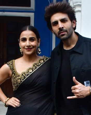 Vidya Balan and Kartik Aaryan