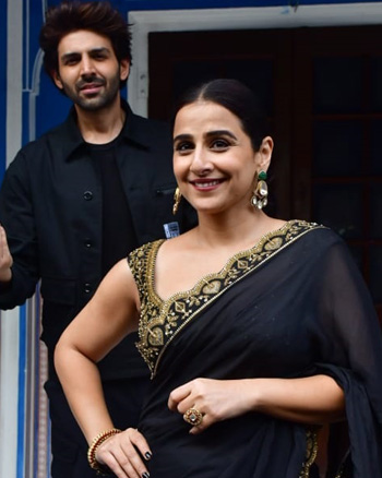 Kartik Aaryan and Vidya Balan