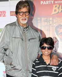 Amitabh Bachchan and Parth Bhalerao