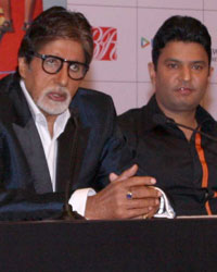 Amitabh Bachchan, Parth Bhalerao and Bhushan Kumar