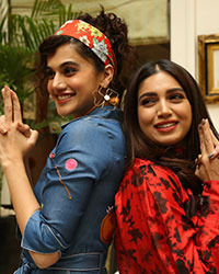 Taapsee Pannu and Bhumi Pednekar