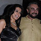 Pooja Bedi, Kabir Bedi and Parveen Dusanj