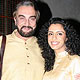 Kabir Bedi and Parveen Dusanj