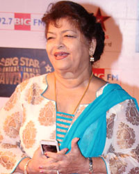 Saroj Khan at Big Star Entertainment Awards 2013