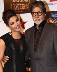 Priyanka Chopra and Amitabh Bachchan