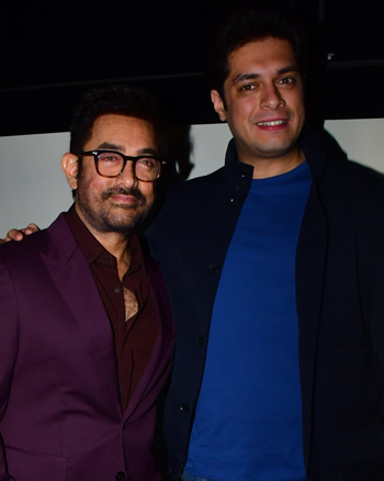 Aamir Khan and Junaid Khan