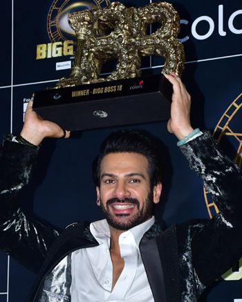 Bigg Boss 18 Winner - Karan Veer Mehra