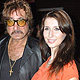 Shakti Kapoor and Claudia Ciesla