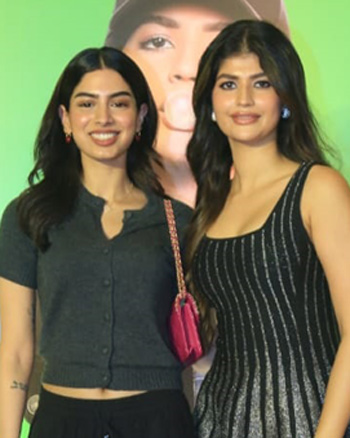 Khushi Kapoor and Anjini Dhawan