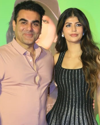 Arbaaz Khan and Anjini Dhawan