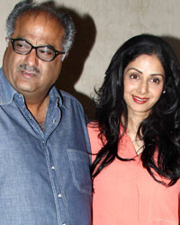 Boney Kapoor and Sridevi