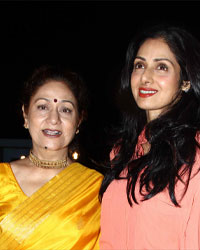 Aruna Irani and Sridevi