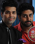 Karan Johar and Abhishek Bachchan