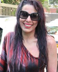 Pooja Bedi at Shabana Azmi and Javed Akhtar's Holi bash