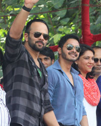 Rohit Shetty and Shreyas Talpade