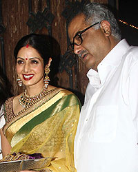 Sridevi and Boney Kapoor