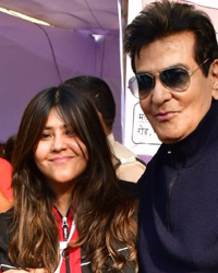 Ekta Kapoor and Jeetendra