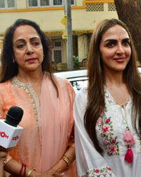 Hema Malini and Esha Deol