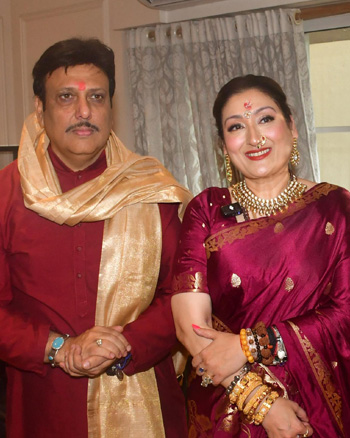 Govinda and Sunita Ahuja