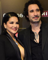 Sunny Leone and Daniel Weber