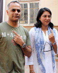 Bollywood Stars Cast their Votes