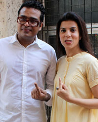 Bollywood Stars Cast their Votes