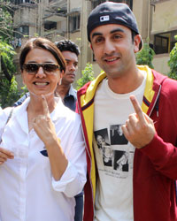 Neetu Singh and Ranbir Kapoor