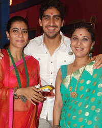 Kajol, Ayan Mukherjee and Sharbani Mukherjee