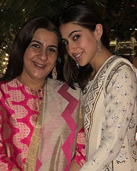 Amrita Singh and Sara Ali Khan