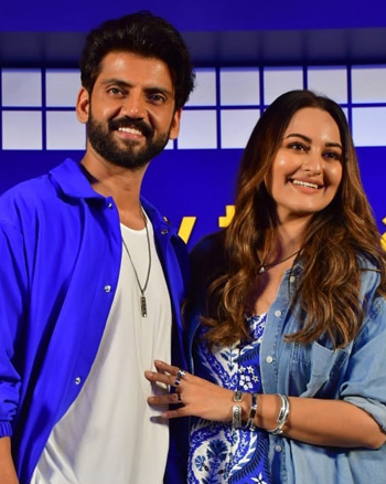 Zaheer Iqbal and Sonakshi Sinha