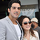 Zayed Khan with wife Mallaika