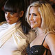 British band Sugababes arrives at the 30th Brit Awards ceremony at Earl`s Court in London