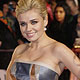 British singer Katherine Jenkins arrives at the 30th Brit Awards ceremony at Earl`s Court in London