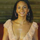 British singer Alesha Dixon arrives at the Brit Awards in London.