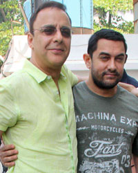 Vidhu Vinod Chopra and Aamir Khan