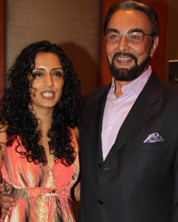 Kabir Bedi along with his wife Parveen Dusanj