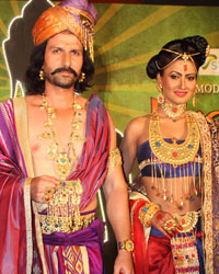 Siddharth Vasudev and Nigaar Khan