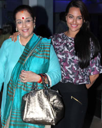 Poonam Sinha and Sonakshi Sinha