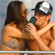 World Champion F1 driver Jenson Button with girlfriend Jessica Michibata