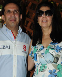 Parvez Damania with Wife