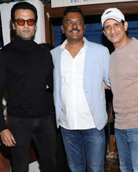 Rohit Roy with Pratap Sarnaik and Sharman Joshi